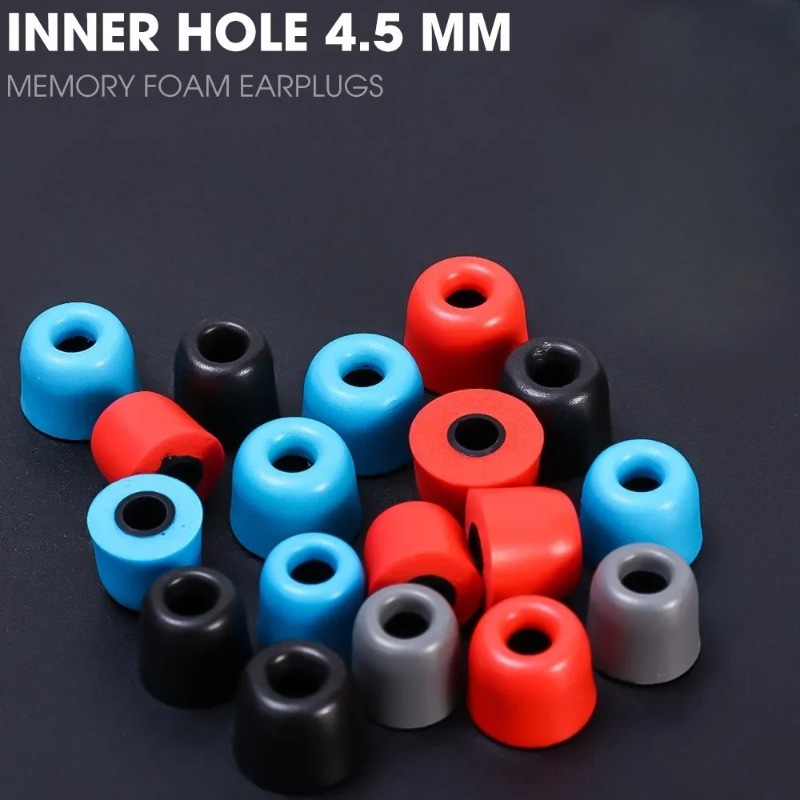 1-6Pair Soft Memory Foam Earbu - Earphone Foam Tip 评论和价格
