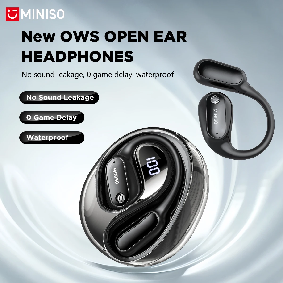 MINISO MS190 Real Time AI Voic - Bluetooth Headset On Ear 评论和价格