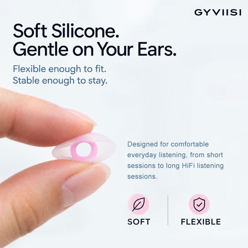 GYVIISI Silicone Ear Tips for  - In Ear Monitor Iem 评论和价格